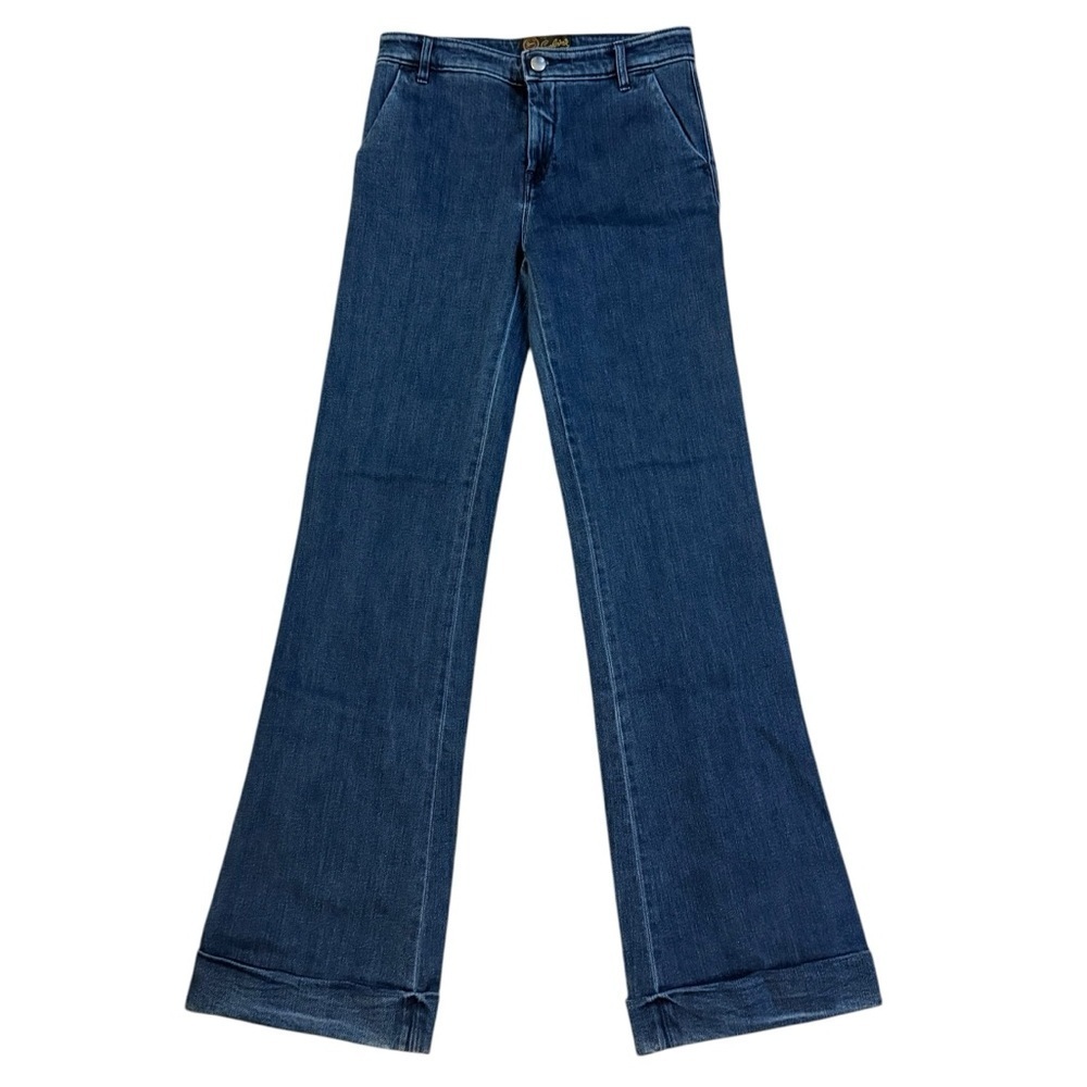Seafarer Vintage Wide Leg Maggie May Cuffed Jeans Size 25